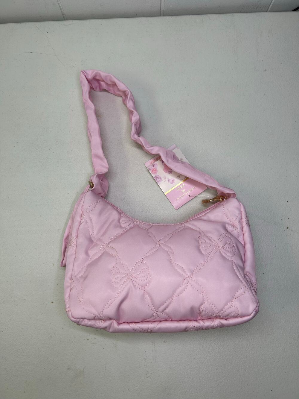 LoveShackFancy X Target Yoobi Pink Purse Shoulder Bag. NWT